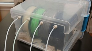 3D Printer Filament Dry Box by @bekathwia #3DThursday #3DPrinting