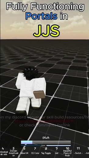 *TUTORIAL OUT* I Made a Portal Skill [JJS SKILL BUILDER] #jujutsushenanigans #jujutsukaisen #jjk