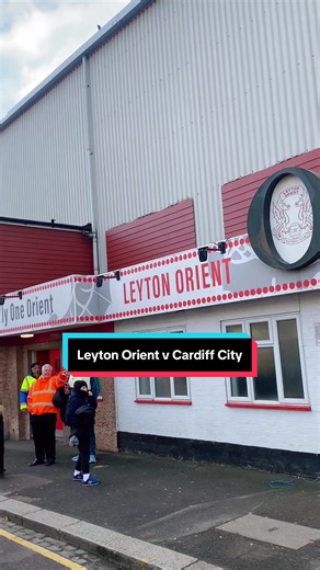 Cardiff City Fans Visit Leyton Orient's Hottest Postcode