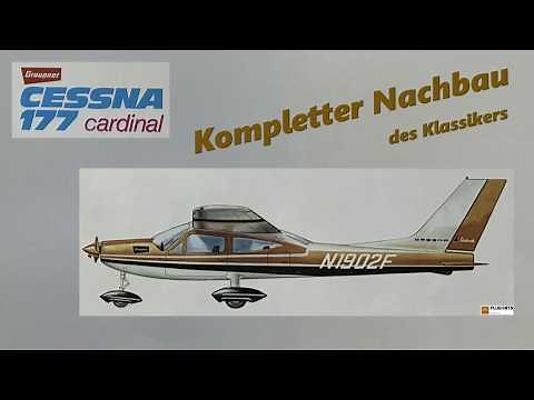 COMPLETE REPLICA OF THE LEGENDARY MODEL AIRPLANE GRAUPNER CESSNA CARDINAL 177