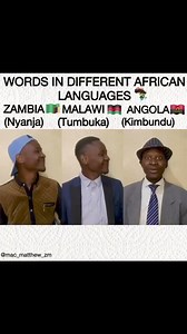 1M views · 10K reactions | Words In different African languages #fypviralシ #trendingvideo #africa | Mac Matthew Zm | Facebook