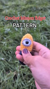 Learn how to crochet this fun and squishy Minion-inspired fidget toy step by step. It’s beginner-friendly, quick to make, and perfect for busy hands, kids, and Minion lovers 💛 #crochetfidget #crochettoy #crochettutorial #amigurumi #crochetinstagram handmadecrochet fidgettoy crochetlove | Crochet with Meera