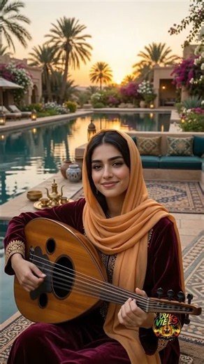 Arabian Oud Meditation Music 🎶 Peaceful Arabic Maqam Ambient Soundscape | Relaxing #Shorts