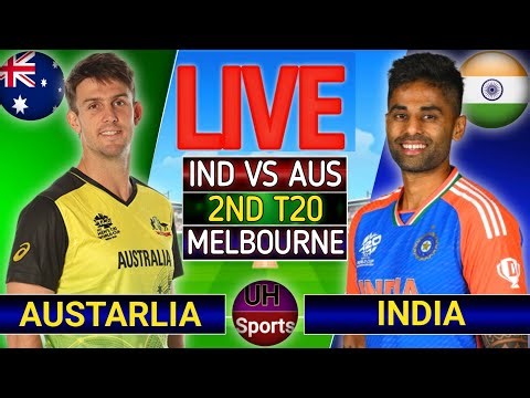 IND vs AUS, 2nd T20 Match Live Cricket Score | India vs Australia Live Match Today, IND Batting, 5 O