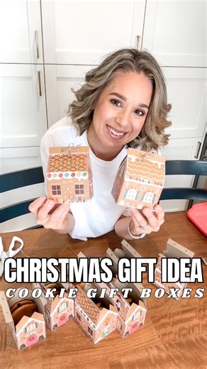 Robyn Jeffery on Instagram: "Gingerbread Christmas Cookie Gift Boxes for that personal DIY Christmas Gift 🎁 Comment SHOP below to receive a DM with the link to shop this post on my LTK ⬇ https://liketk.it/5DZXH These Christmas gift boxes are so cute and such a fun DIY Christmas Gift idea. Nothing is more special than homemade cookies as a Christmas gift. A gift homemade with love! #ltkholiday #ltkseasonal #ltkgiftguide #diychristmas #90schristmas #90skids #growingupinthe90s"