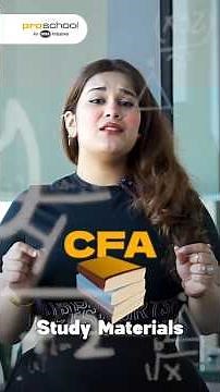 Best CFA Level 1 Study Material & CFA Books Level 1 (Must-Use Resources!) #cfa #cfalevel1 #shorts