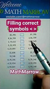 How to compare 2 Numbers @MathMarrow