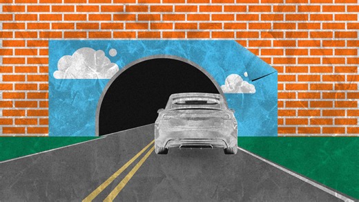 Tesla's self-driving capabilities are now a Looney Tunes cartoon joke