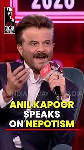 Anil Kapoor Speaks on Nepo Kids | Bollywood | India Today Conclave 2026