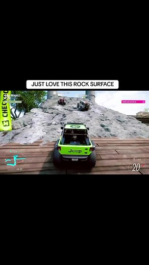 Off-Road Vehicle Challenge on Rocky Terrain