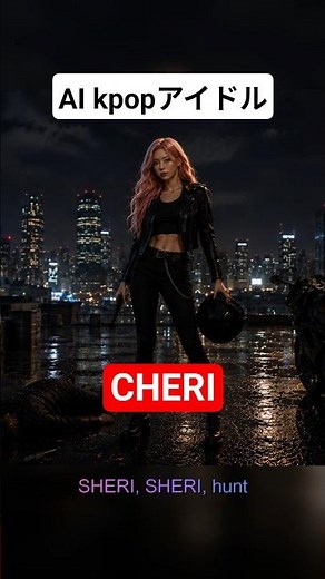 この重低音ダークK-POPが最高にかっこいい…🖤 CHERI『MIDNIGHT HUNT』