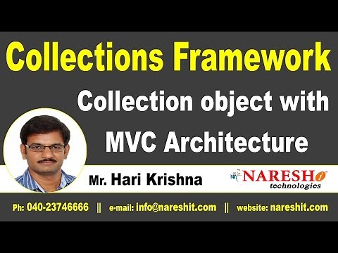 Collection object with MVC Architecture | Core Java Tutorial | Mr. Hari Krishna