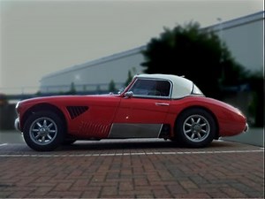 Austin Healey 3000 Rally car - Road test - HD - Great sound!