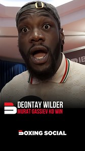 🗣️ @bronzebomber stunned reaction to Murat Gassiev’s brutal KO win over Kubrat Pulev to win the WBA Heavyweight World title Full interview on the Boxing Social YouTube channel! #DeontayWilder #MuratGassiev @iba_pro_boxing | Boxing Social