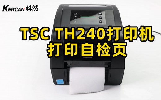 TH240系列 打印自检页