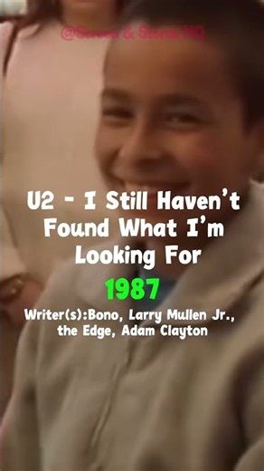🎵 U2 – ‘I Still Haven’t Found What I’m Looking For’ 🎵