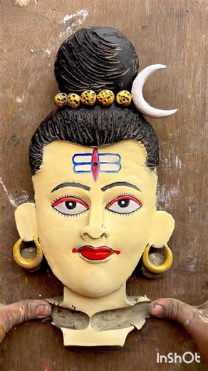 Mahadev murti making/bholenath murti making/mahadev idol making #trending