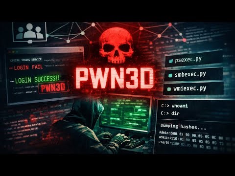 OSCP Active Directory Attack Path Using Impacket (smbexec, psexec, wmiexec)