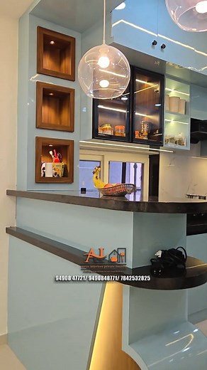 1.1M views · 9.5K reactions | Kitchen interior design | Interior design | For free site visit 94908 47721 . #interiordesign #realestate #kitchendesign #kitchendesign | Aarav Interiors Pvt. Ltd. | Facebook