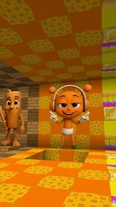 579K views · 5K reactions | Hole Leads To Squid Game x Tung Tung Sahur vs HypnoDancer and Oren - OHIO End #minecraft #shorts | Bangjblox | Facebook