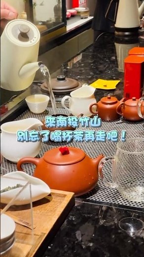 竹山最美茶文化館！帶你 1 分鐘走過遊山茶訪【銀月金霜想環遊世界Shorts23】 #旅行 #travel #輕旅行 #茶
