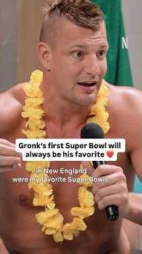 Gronk's first Super Bowl in New England will always be his favorite ❤️ #NFL