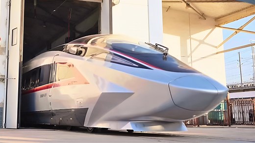 World's fastest high-speed train prototype tested at 280 mph in China