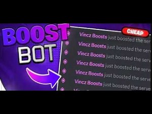 NEW Discord Boost Bot 2026 – Server Boost Tutorial!