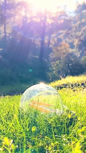 Turn Your Old Light Bulb into a Camping Oil Lamp! ♻️💡 | 5-Minute Recycle