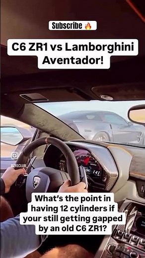 C6 Zr1 Corvette Vs Lamborghini Epic Turnout 🫨
