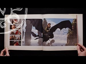 How to Train your Dragon Art Book (Complete Book Flip Through)