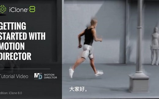 开始使用 Motion Director