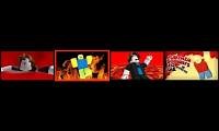 Mix of 4 videos from youtube : 200 Ultimate Ways To Die In Roblox