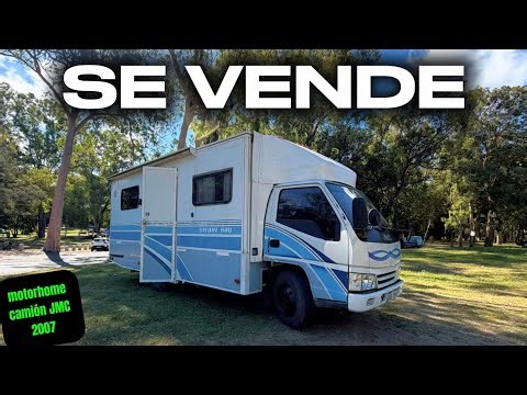 ✅For sale: Immaculate and well-equipped motorhome, built with ISOPANEL and iron on a JMC truck