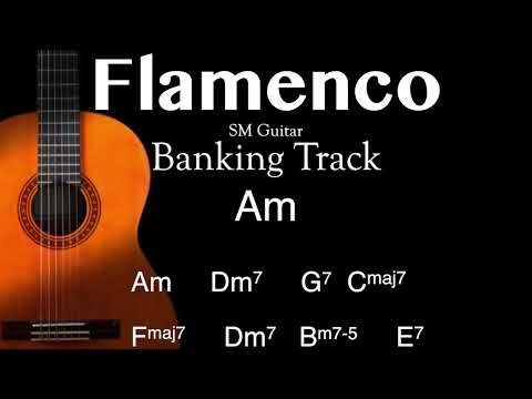 Flamenco Guitar Backing Track In Am With Chords And Short Full Track
