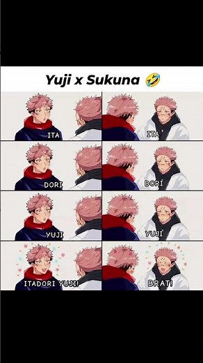 Sukuna Will NEVER Say His Name! 🤣👿 | JJK Meme | Yuji & Sukuna #jujutsukaisen #shorts