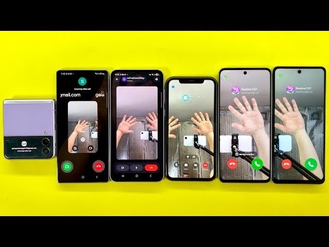 Incoming Video Calls iMO Vs Google Meet Samsung A55/Note20/Z Flip3 & iPhone 11+Realme C67+BlackView