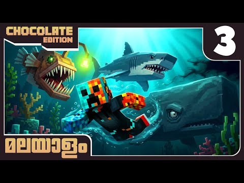 Creepy Deep Sea Creatures in Minecraft?! | Minecraft Chocolate Edition | Malayalam | Bunny Techies
