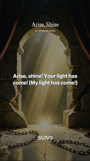 ARISE & SHINE - The Viral Gospel Dance Anthem (Isaiah 60:1)