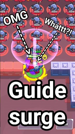3 pro tips avec SURGE 🔥 #brawlstars #gaming #tips