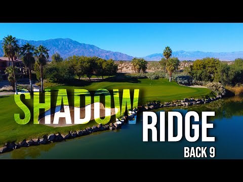 A FANTASTIC FINISH @ Marriott’s Shadow Ridge | BACK 9 Course Vlog with Drone Flyovers