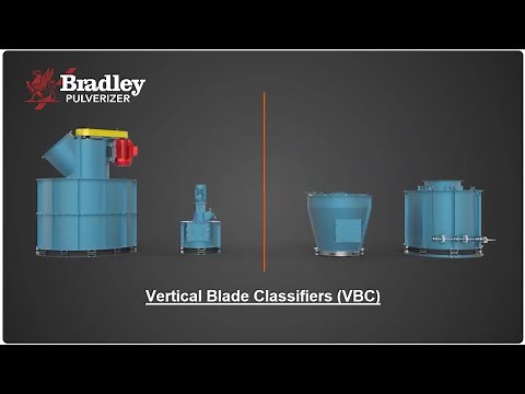 Bradley Pulverizer - Vertical Blade Classifiers (VBC)