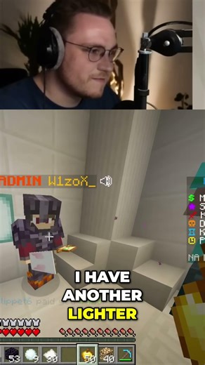 Ohnepixel: Elytra and Minecraft Streaming #shorts