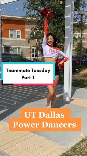 UT Dallas Power Dancers Teammate Tuesday Reveal