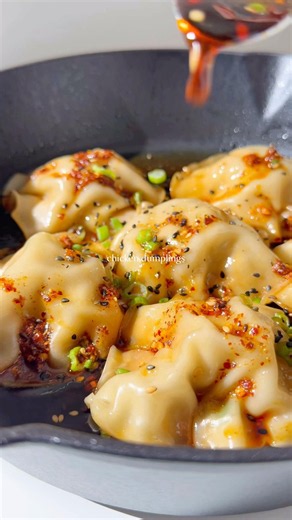 No-Fold Chicken Dumplings 🥟