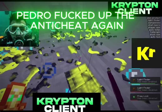 Funny Minecraft Moments with Krypton Client