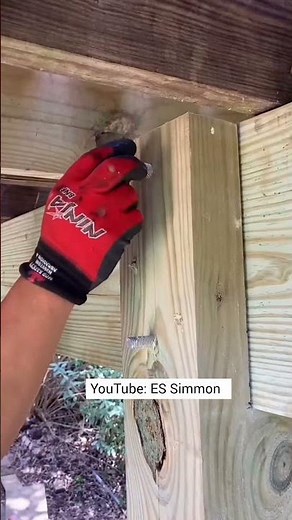 6x6 post installation