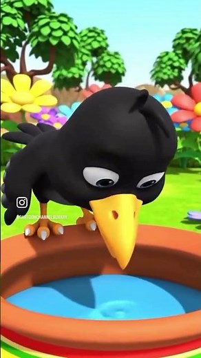 “The Funniest Crow Dance Ever! 🐦✨ | Kids Cartoon Animation”