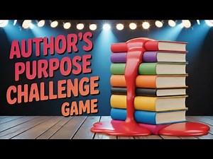 Can You Beat the Author's Purpose Game Show?