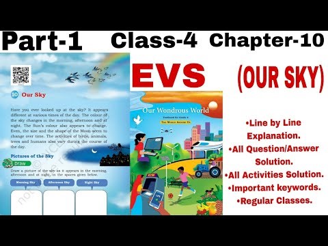 Class-4,EVS,Chapter-10,Our Sky,Question Answers,Part-1/Our wondrous World@Chaptrek NCERT